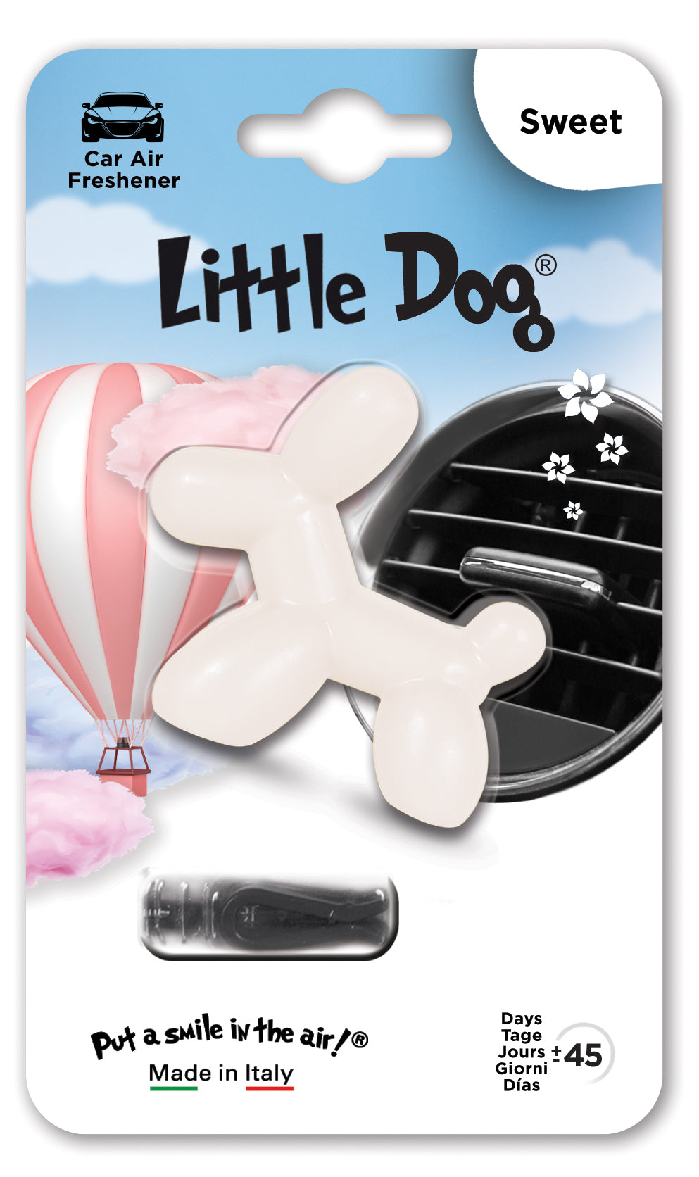 Ambientador perro Sweet/Blanco